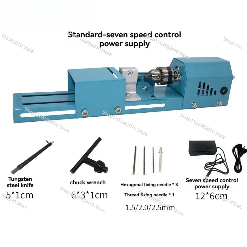 Woodworking Lathe Machine - Mała tokarka - Wielofunkcyjna tokarka do