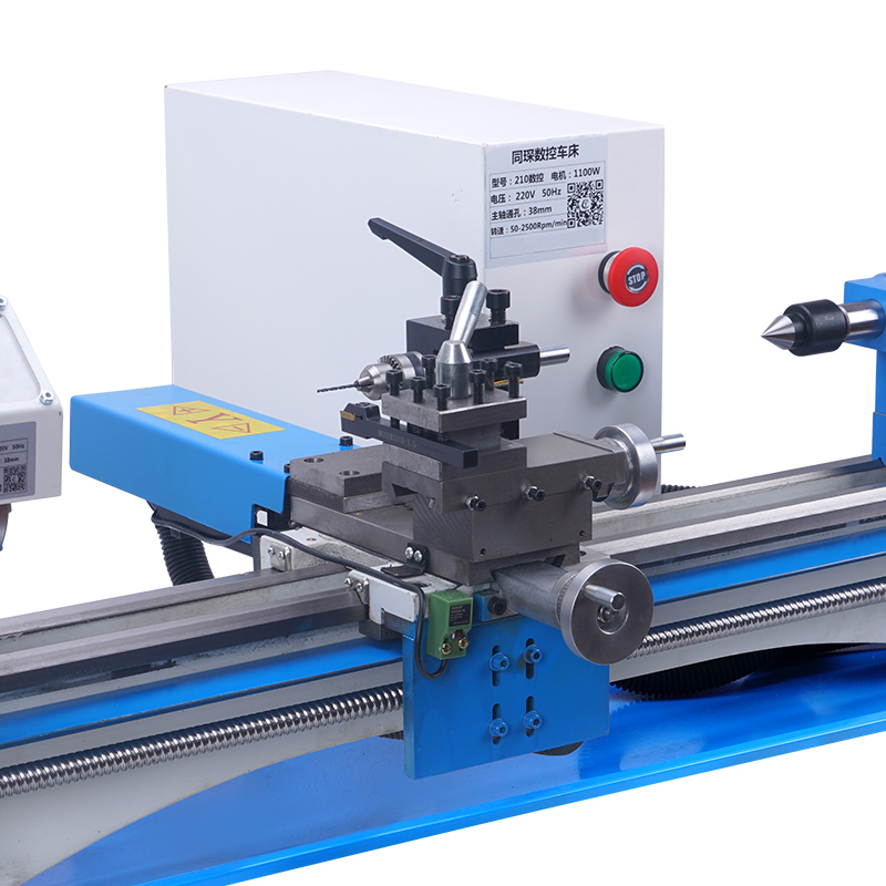Woodworking Lathe Machine - Mini Tokarka CNC 210 Tokarka z