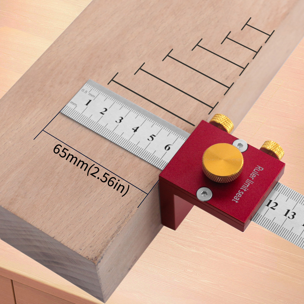 Woodworking Gauge - Linijka traserska 30 cm / 12