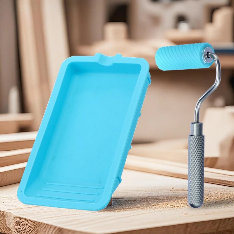 Woodworking Projects Art - Wałek do klejenia z silikonową tacką