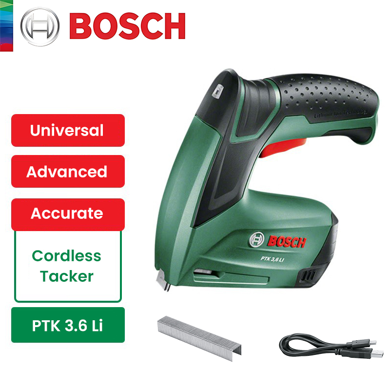 Furniture And Woodworking - Bezprzewodowy pistolet do gwoździ Bosch PTK