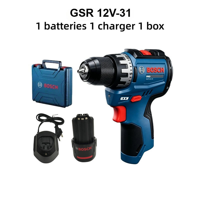 Woodworking Power Tools - Wiertarko-wkrętarka akumulatorowa Bosch Professional GSR 12V-31,