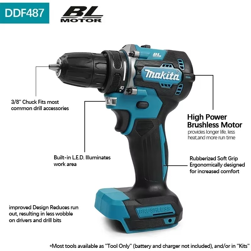 Oryginalna wiertarko-wkrętarka – Makita Drill Ddf484 recenzja i cena
