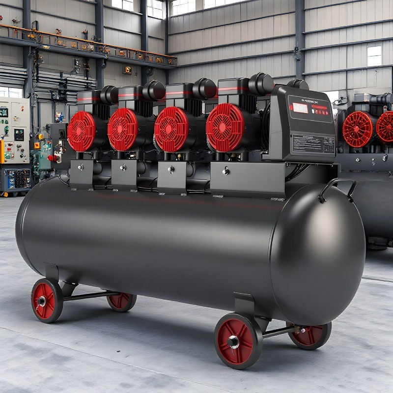 Bezolejowy cichy kompresor pow – Woodworking Industries recenzja i cena