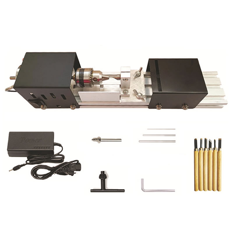 Mini maszyna do koralików Mini – Woodworking Lathe Machine recenzja i cena