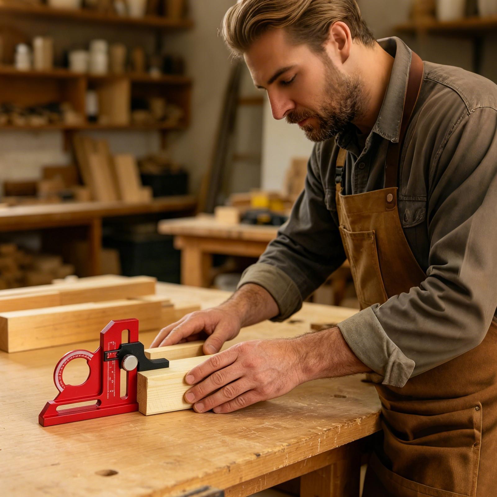 Regulowany miernik głębokości  – Woodworking Gauge recenzja i cena