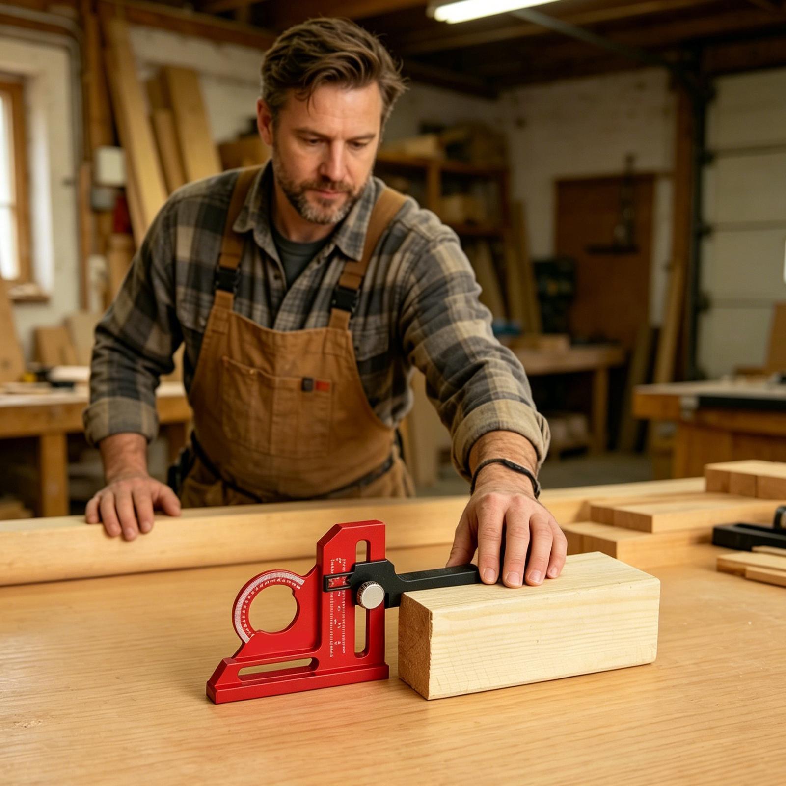 Regulowany miernik głębokości  – Woodworking Gauge recenzja i cena