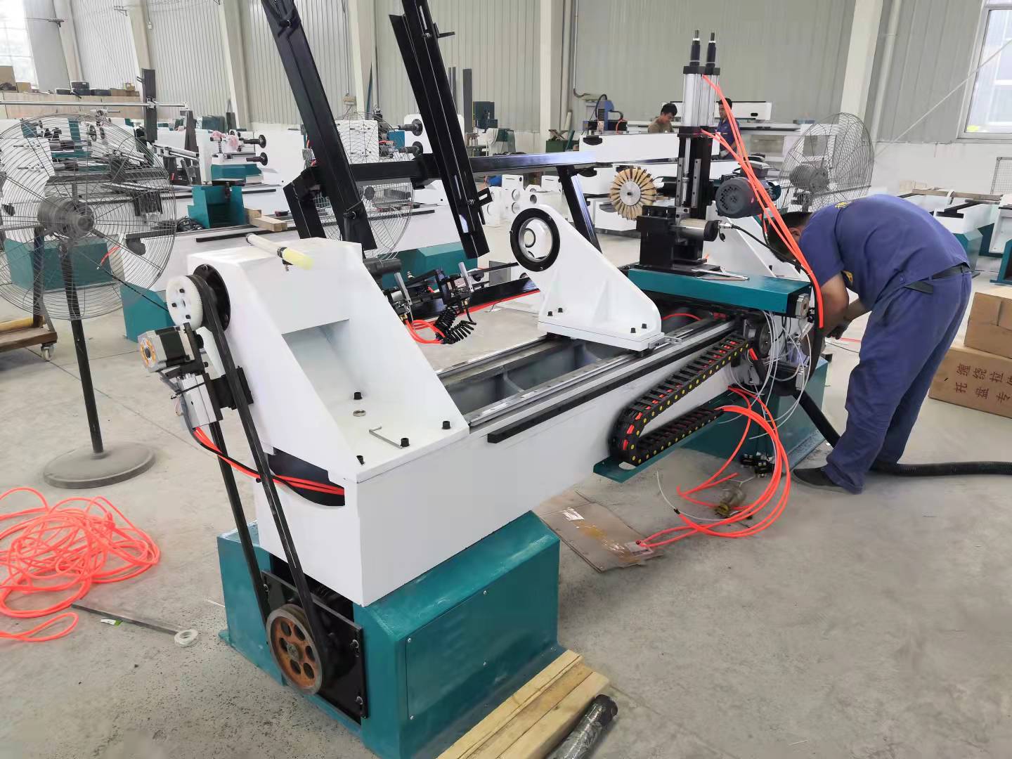 Tokarka CNC do drewna z automa – Woodworking Lathe Machine recenzja i cena