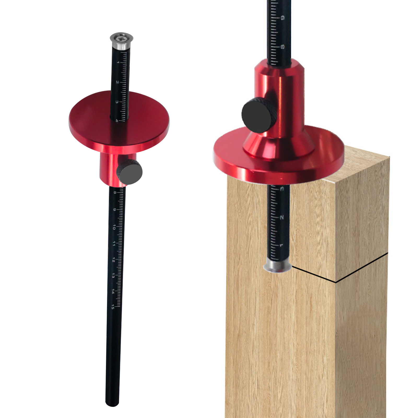 Przymiar traserski z metryczną – Woodworking Gauge recenzja i cena