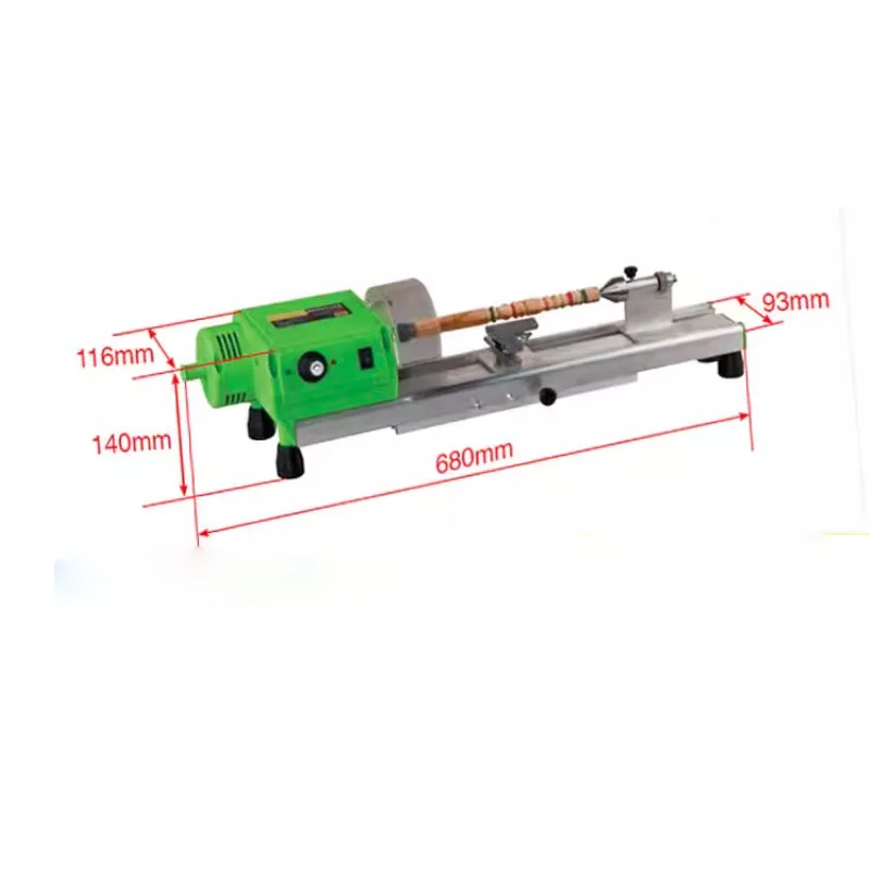 Miniaturowa tokarka stołowa do – Woodworking Lathe Machine recenzja i cena