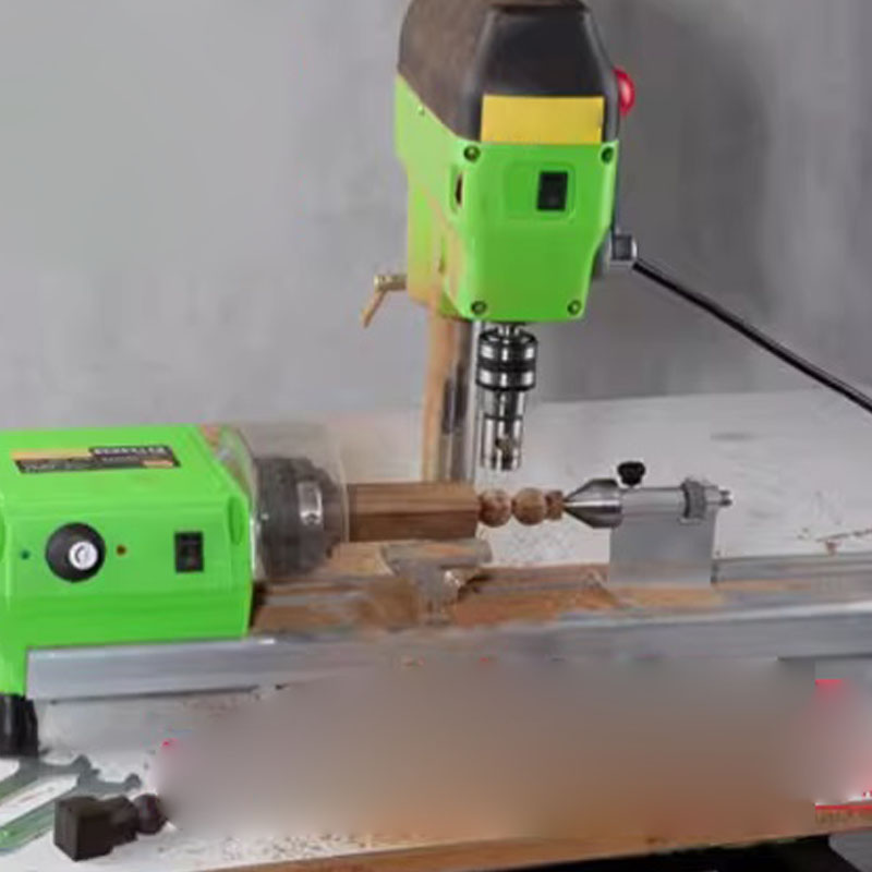 Miniaturowa tokarka stołowa do – Woodworking Lathe Machine recenzja i cena