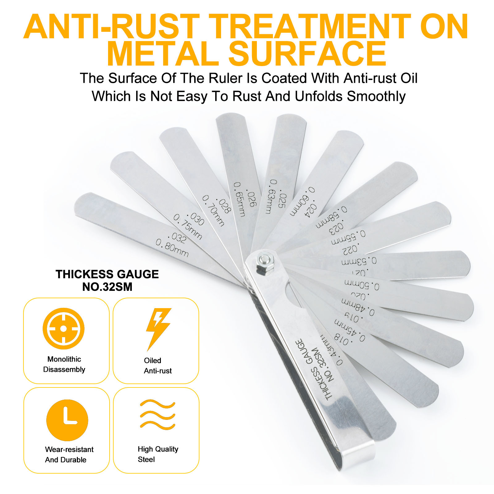 Stal nierdzewna Feeler Gauge p – Marking Gauge Tool recenzja i cena