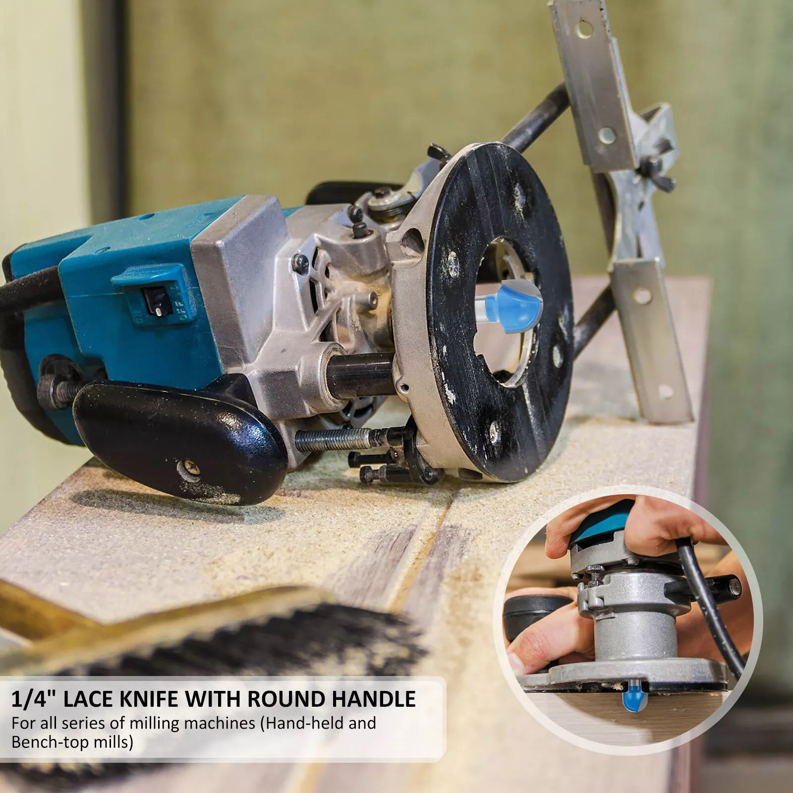 Zestaw 4 frezów okrągłych z tr – Woodworking Kickback recenzja i cena