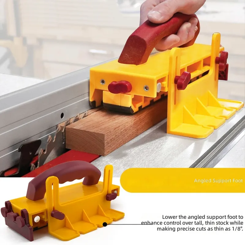 Uchwyt do pilarki stołowej, za – Woodworking Kickback recenzja i cena